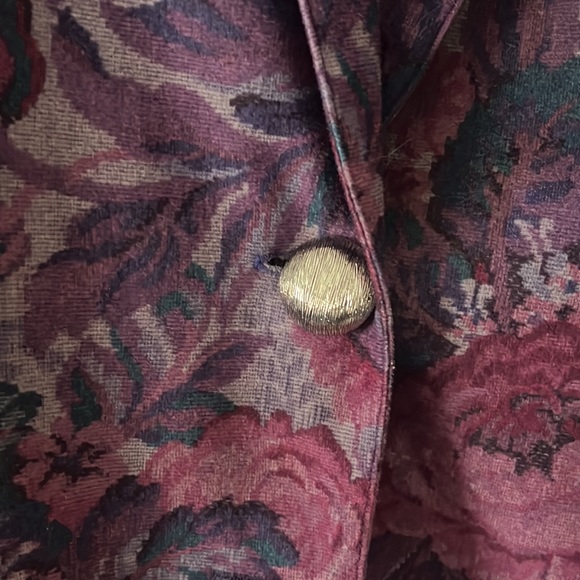 Floral Vintage Blazer - Picture 4 of 5